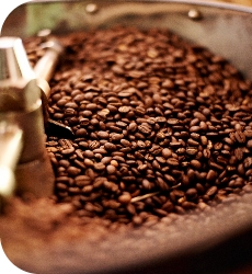 Blending coffee beans