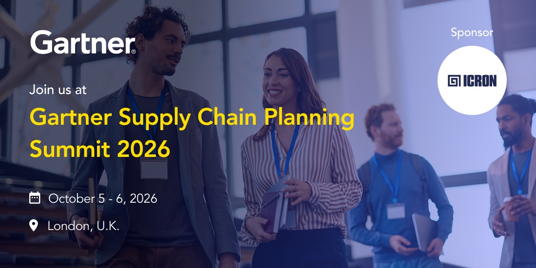 Gartner Supply Chain Planning Summit 2026