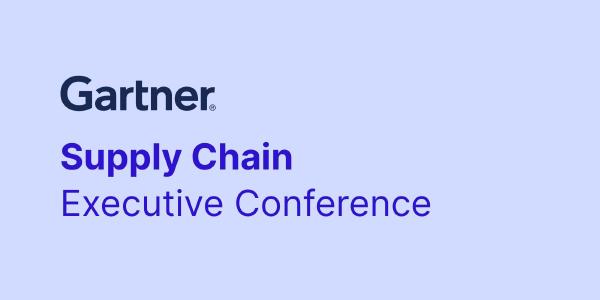 Gartner Supply Chain Executive Conference, 20-21 September 2017 | London